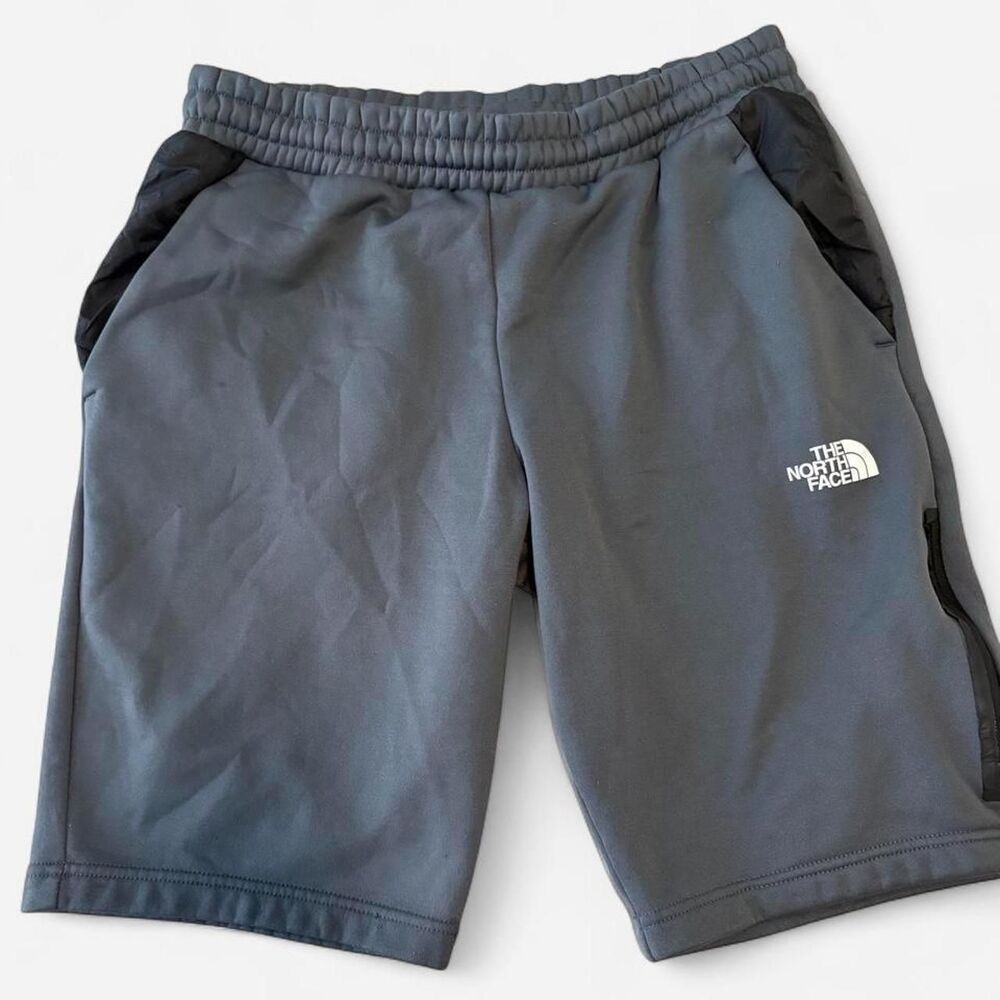 The-north-face Men's Grey and Black Shorts